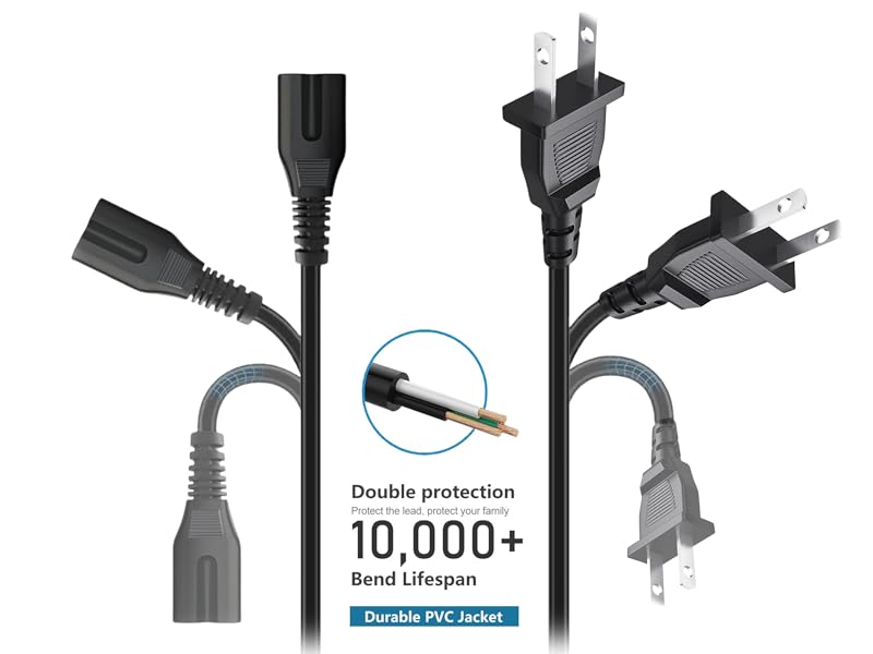 JBL PartyBox Speaker Power Cord (2 PRONG)