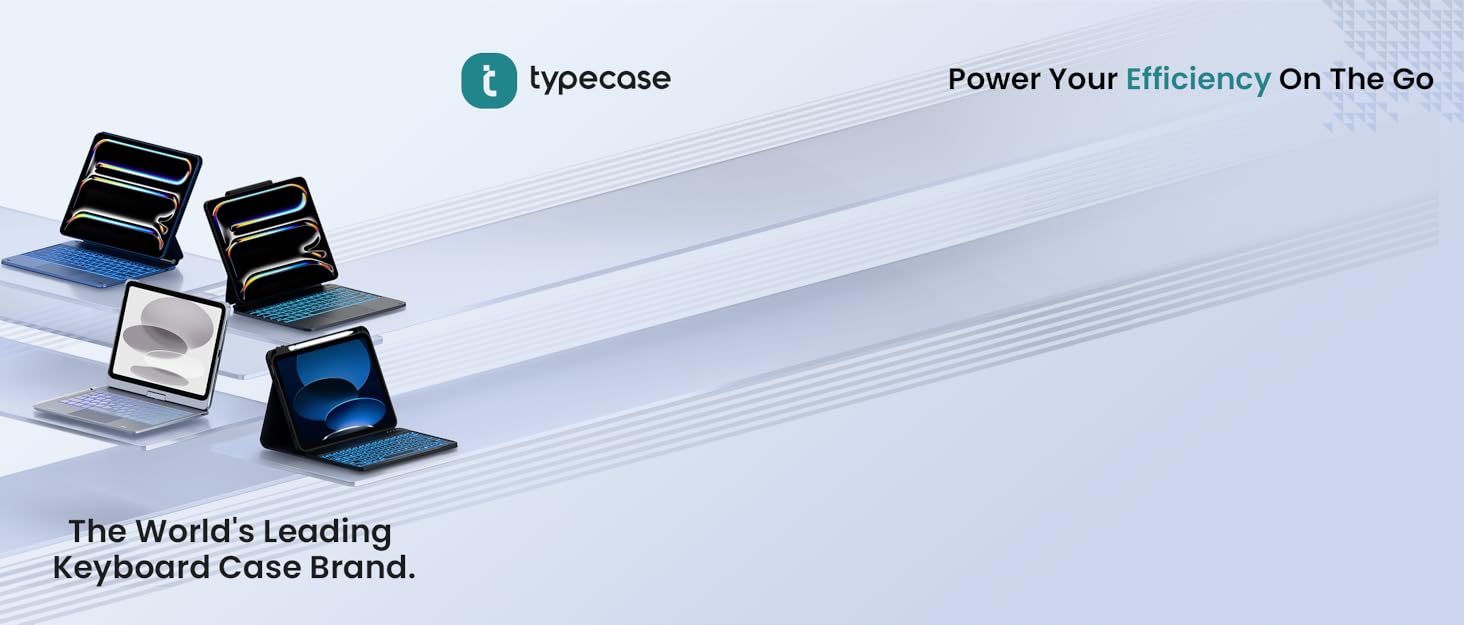 typecase iPad Case With Keyboard