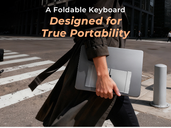 Foldable Bluetooth Keyboard