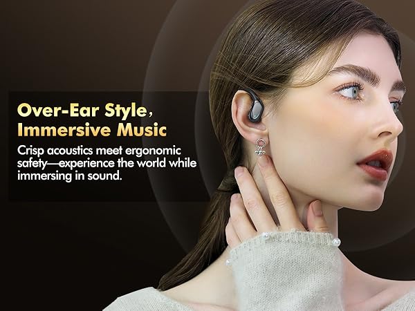 Earbuds with Over-Ear Style