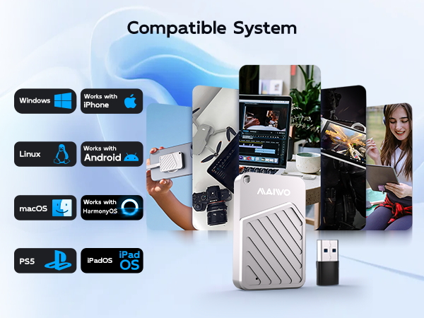 portable pcie nvme ssd enclosure usb3.2gen2x1 10Gbps housing case caddy hard disk reader adapter