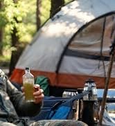 Overmont Oversized XL Camping Chair for Adults - 450lbs Support Heavy-Duty Padded Folding Chair w...