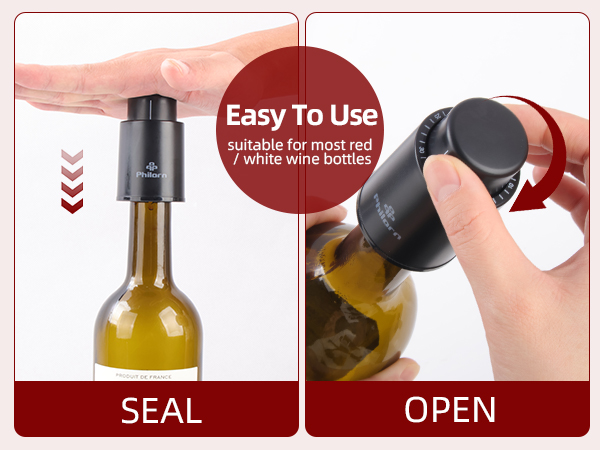 vacuum wine stopper