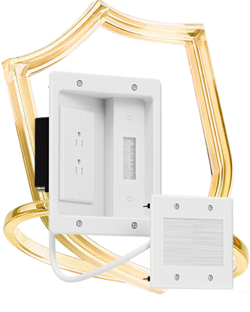 in-Wall TV Cable Management Kit