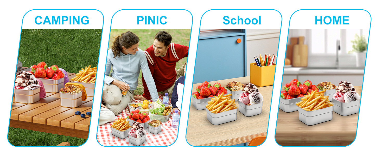 snack box container for kids