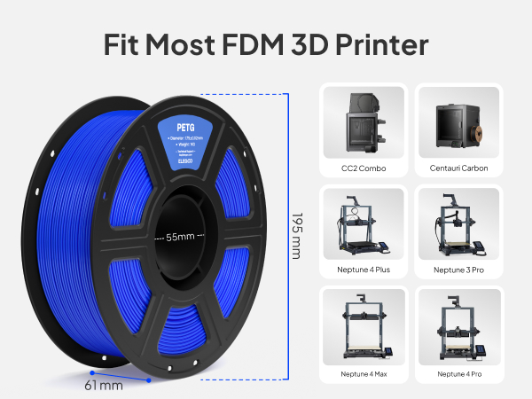 fit for most 1.75mm FDM 3d printers