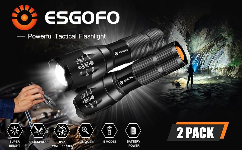 esgofo flashlight