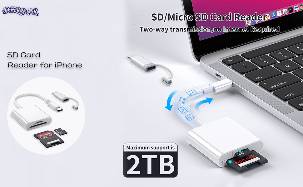 SD Card Reader for iPhone
