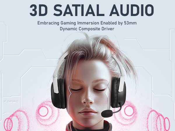 KOFIRE Wireless Gaming Headset