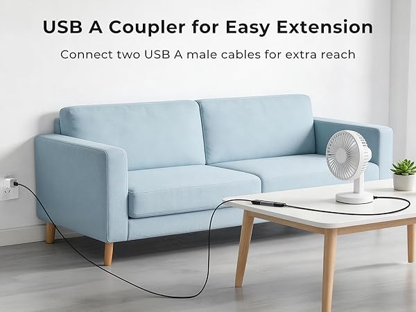 USB A Coupler for Easy Extension