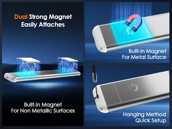 magnetic under cabinet lights