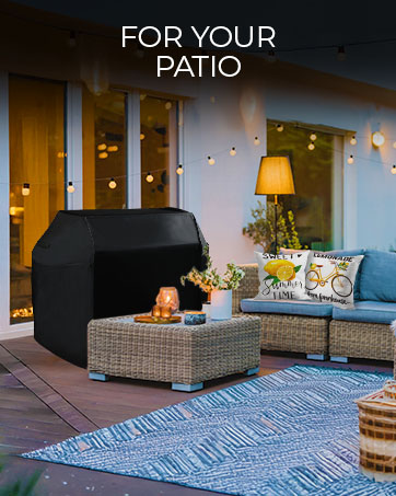 patio perfection, outdoor essentials, backyard bliss