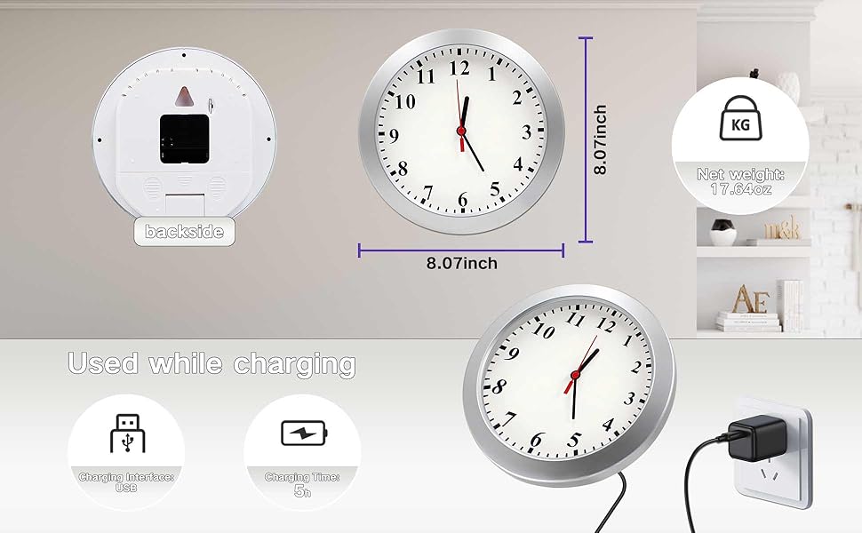 wall clock camera