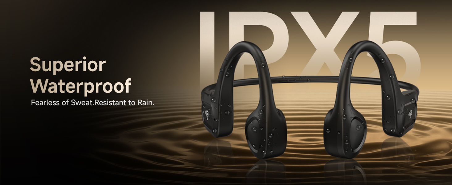 IPX5 Waterproof