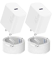 i-Phone 16 Pro Max Charger Fast Charging, 45W USB C Wall Charger with 10FT Long Type C Charger Fa...