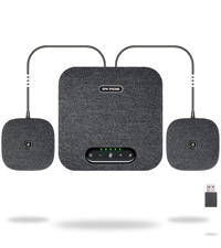 Conference Room Camera, All-in-One 4K Webcam with Microphone and Speaker, AI Tracking and Auto Frami...