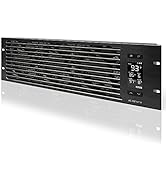AC Infinity CLOUDPLATE T9, Rack Mount Fan Panel 3U, Exhaust Airflow, for Cooling AV, Home Theater...