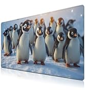 Samgula Gaming Mouse Pads Green White, Computer Desk Mat Large Mouse Pad, 900X400 Mouse Pad Non-S...