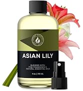 Aroma Country Asian Lily Diffuser Oil - Luxury Essential Oils for Diffuser Refill &amp; Air Freshener...