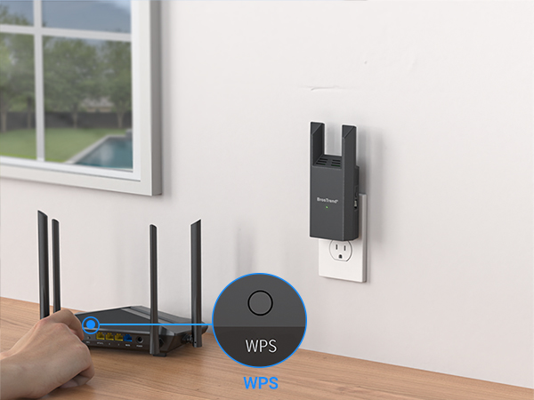 WPS Setup Step One Press the WPS Button on Your WiFi Router to Enable Pairing
