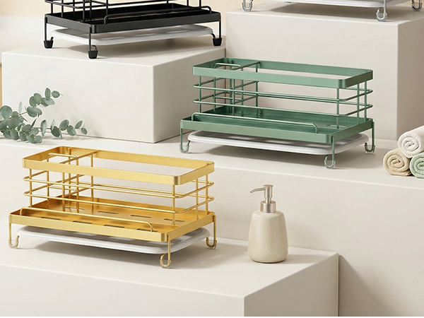 kitchen sink organizer countertop