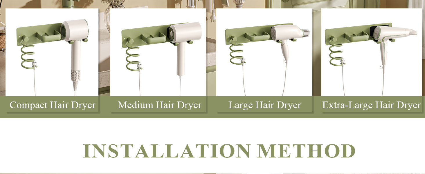 3-in-1 hairdryer stand