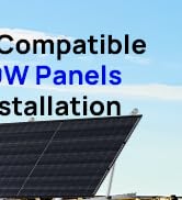 45in Solar Panel Mount Brackets