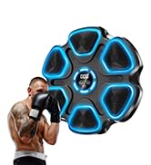 MILENTII Music Boxing Machine Wall Mounted with Gloves, Smart Boxing Machine with Bluetooth