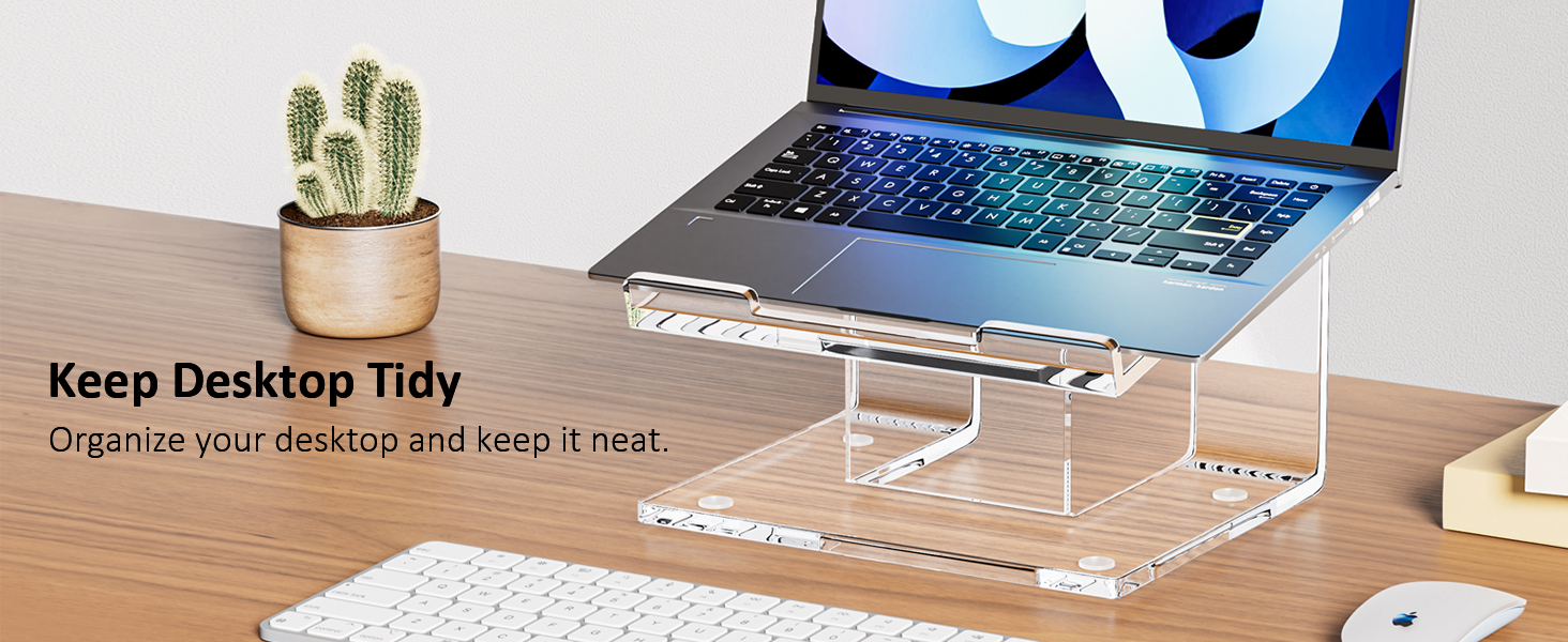 FUCDTEFC Acrylic Laptop Stand for Desk