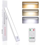 12 Inch Under Cabinet Lighting Wireless, Rechargeable Motion Sensor Under Cabinet Lights, Magneti...