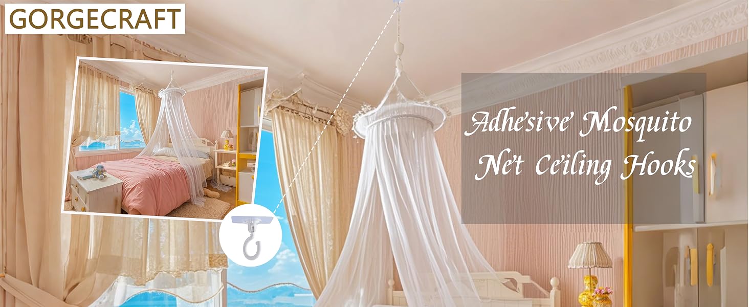 Adhesive Ceiling Hooks