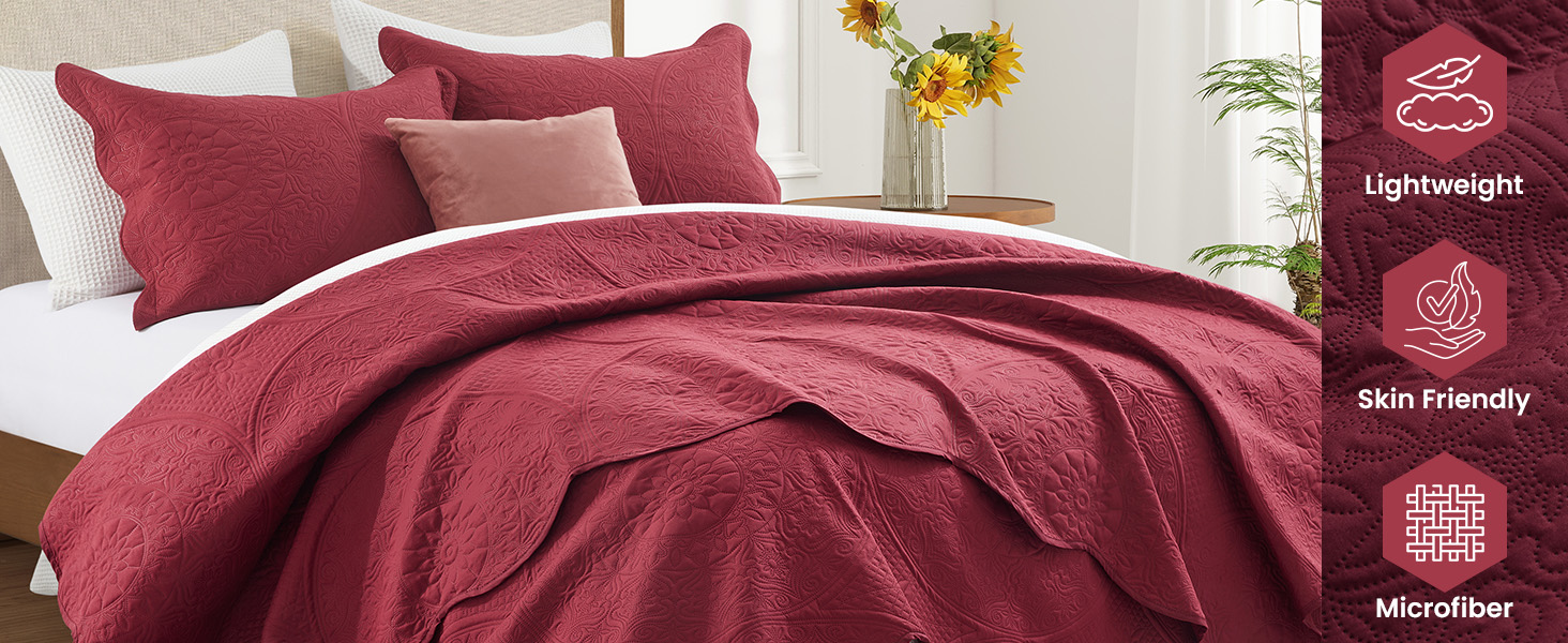 Burgundy Floral