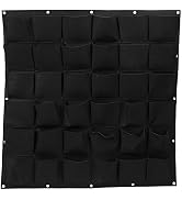 Ogrmar 36 Pockets Vertical Wall Garden Planter Plant Grow Bag for Flower Vegetable for Indoor / O...