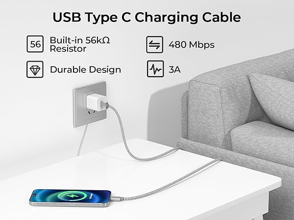 USB C Cable 2P A+(1)