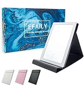 EFAILY Travel Mirror with Light,Travel Lighted Makeup Mirror with 72 Led Lights,Dimmable Touch Sc...