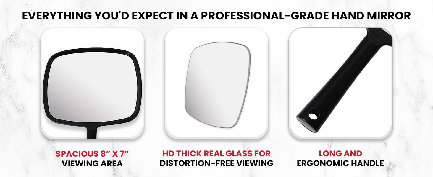 handheld mirror