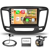 4G+64G Stereo for Chrysler 200 200C 200S 2015-2019 Radio Android Upgrade 9 Inch Touch Screen Head...