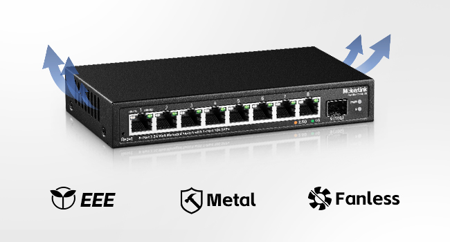 8-Port 2.5G Ethernet Switch