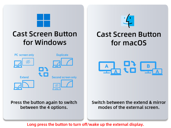 button docking station