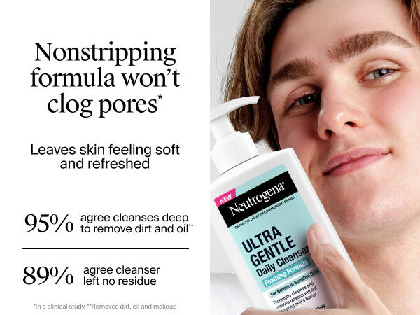 Cleanser leaves skin feeling smooth, face wash for sensitive skin hydrating facial cleanser skin