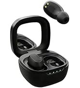 Wireless Earbuds, Bluetooth 5.3 Headphones with Semi-Transparent Case, 30H Playback LED Power Dis...