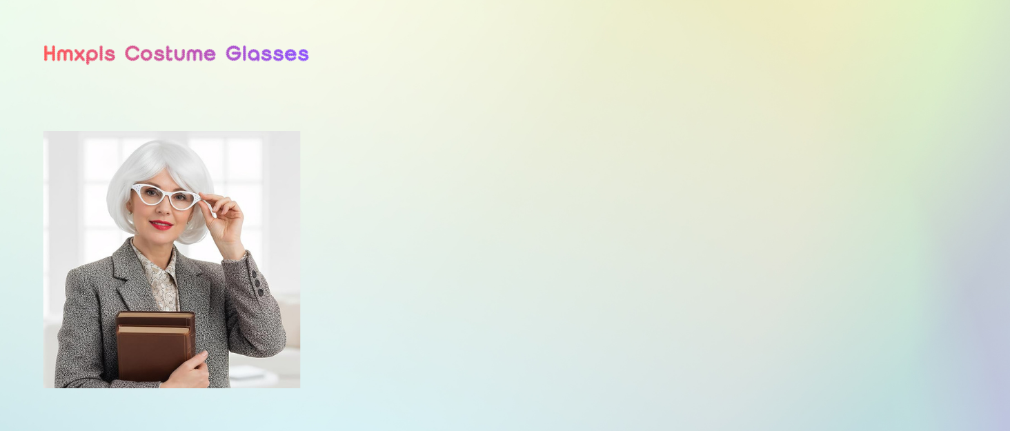 Hmxpls Costume Glasses