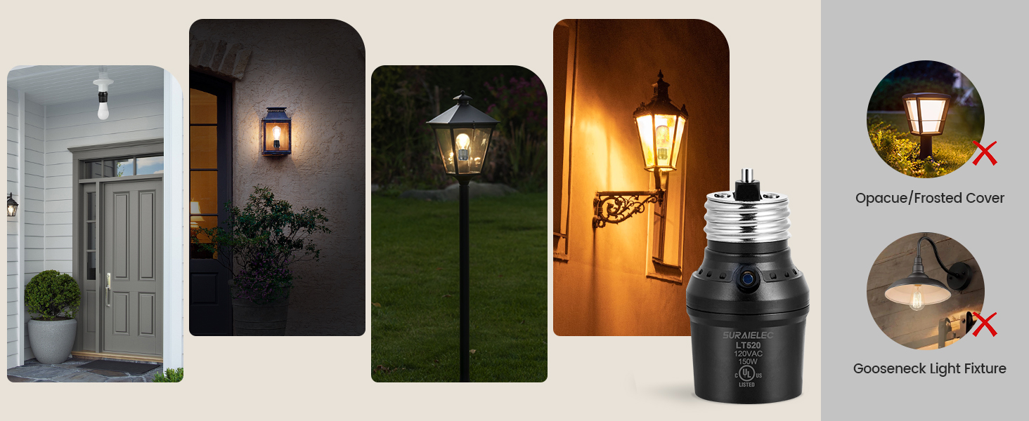 outdoor light socket
