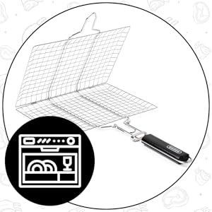 Grill Basket set Barbecue BBQ Grilling Stainless Steel Portable Outdoor Camping Gift Accessories