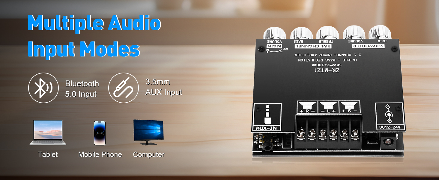 Bluetooth Amplifier Board