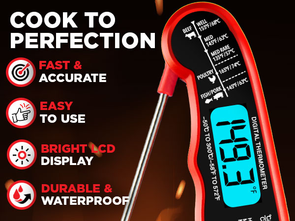 Grill Thermometer Features