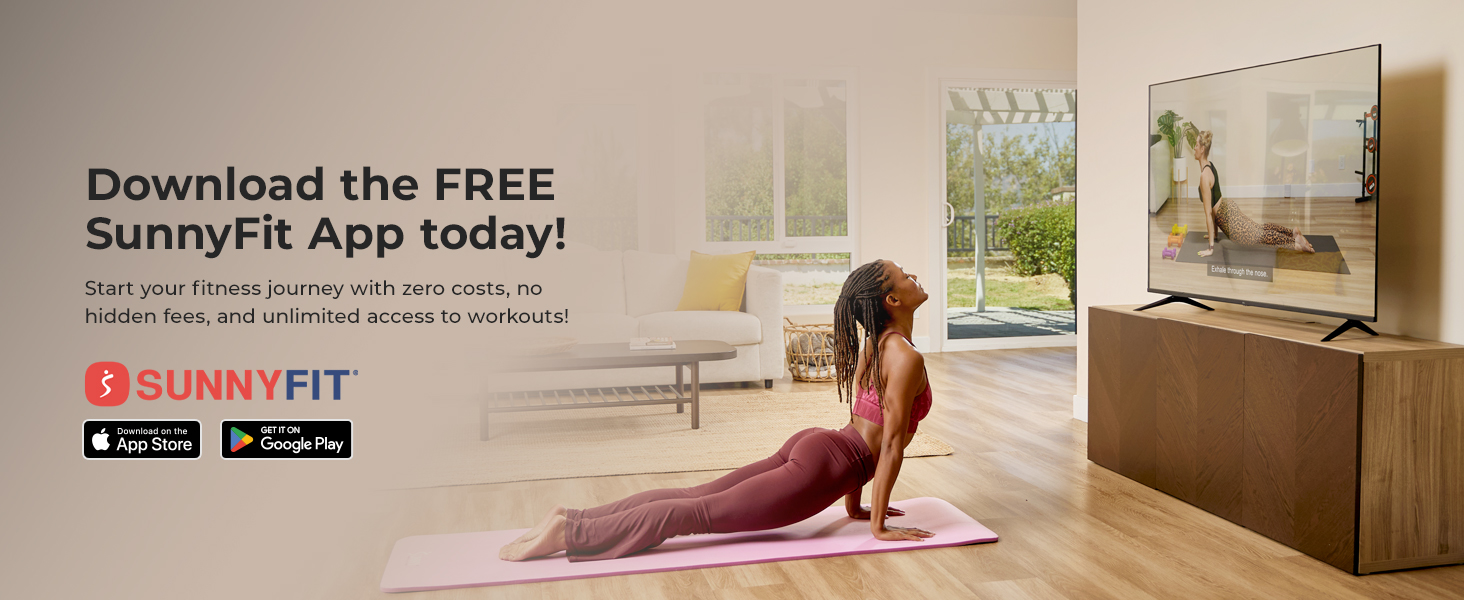 Download the Free SunnyFit App today!