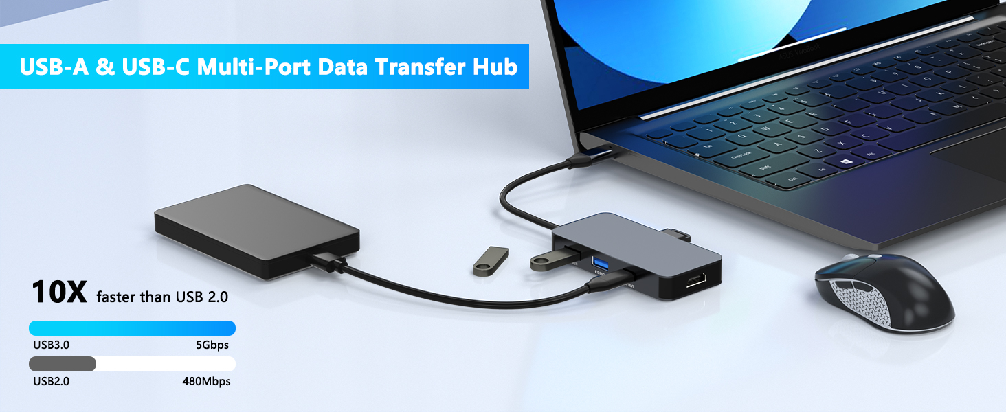 laptop hub docking station