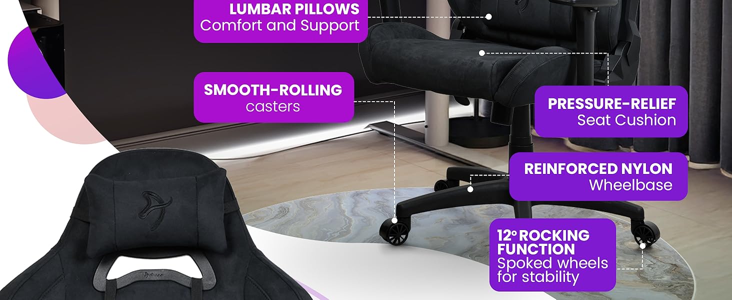Gaming Chairs for Adults built for long sessions &amp;amp; daily use