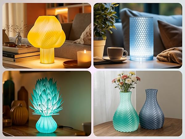 IEMAI PETG filament 1.75mm translucent gradient 3d printer filament for high-speed printing